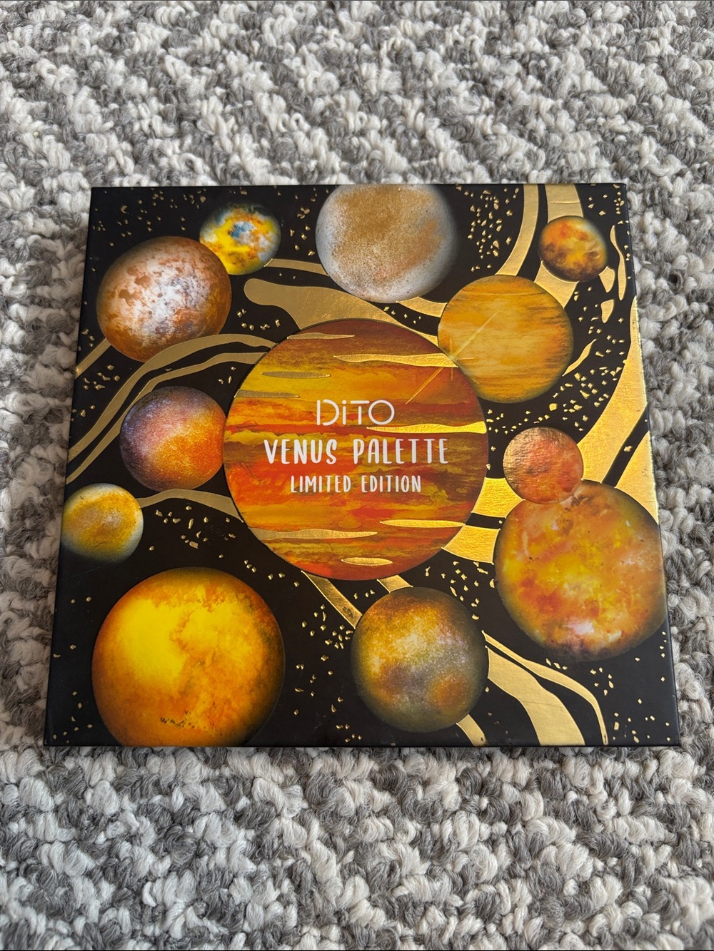 DiTO Venus Palette Limited Edition Eyeshadow - Gold & Orange Shades